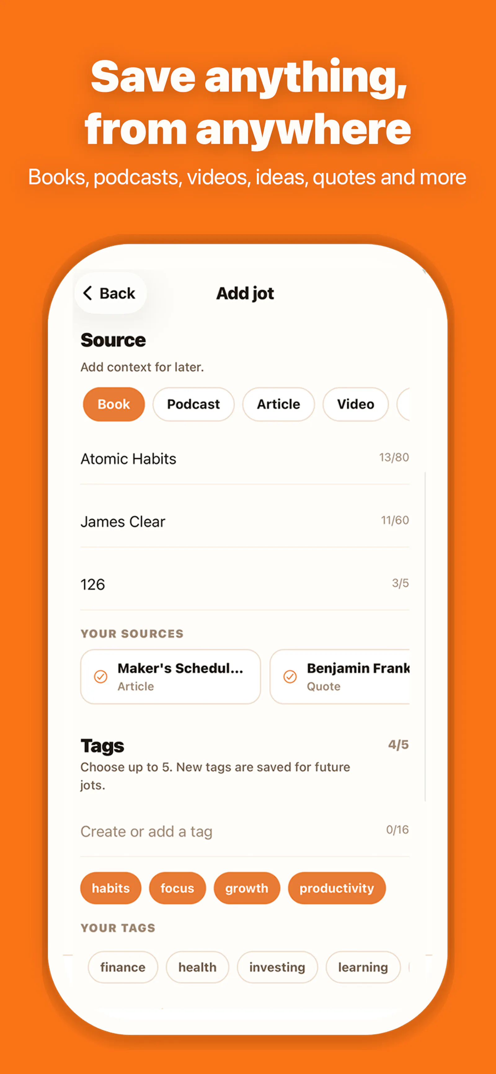 Jotter: Remember What Matters screenshot 5