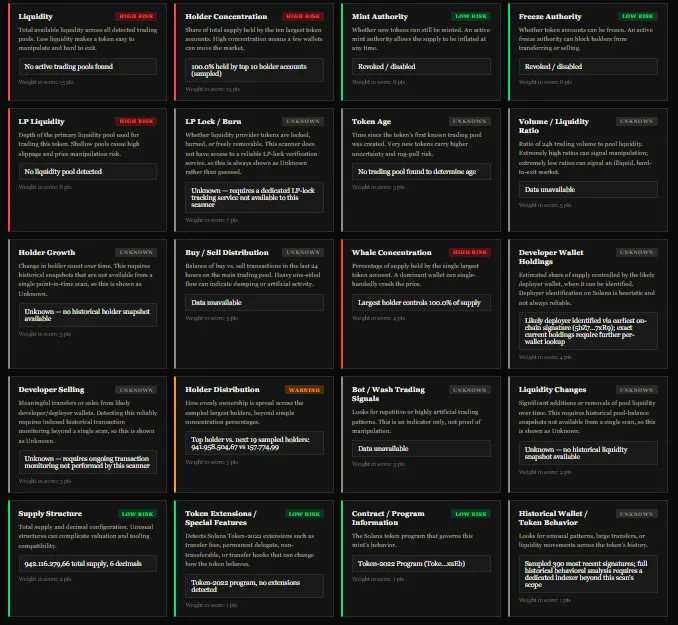 mCts — modern Crypto token scanner gallery image