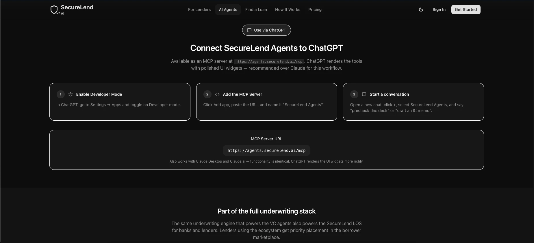 SecureLend Agents screenshot 2