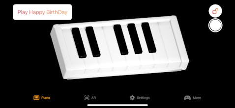 3D Piano Notes Keyboard Melody gallery image