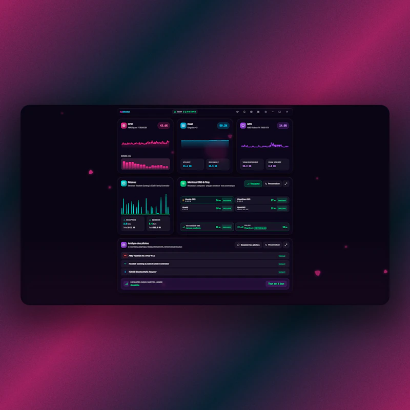Koi-Monitor screenshot 1