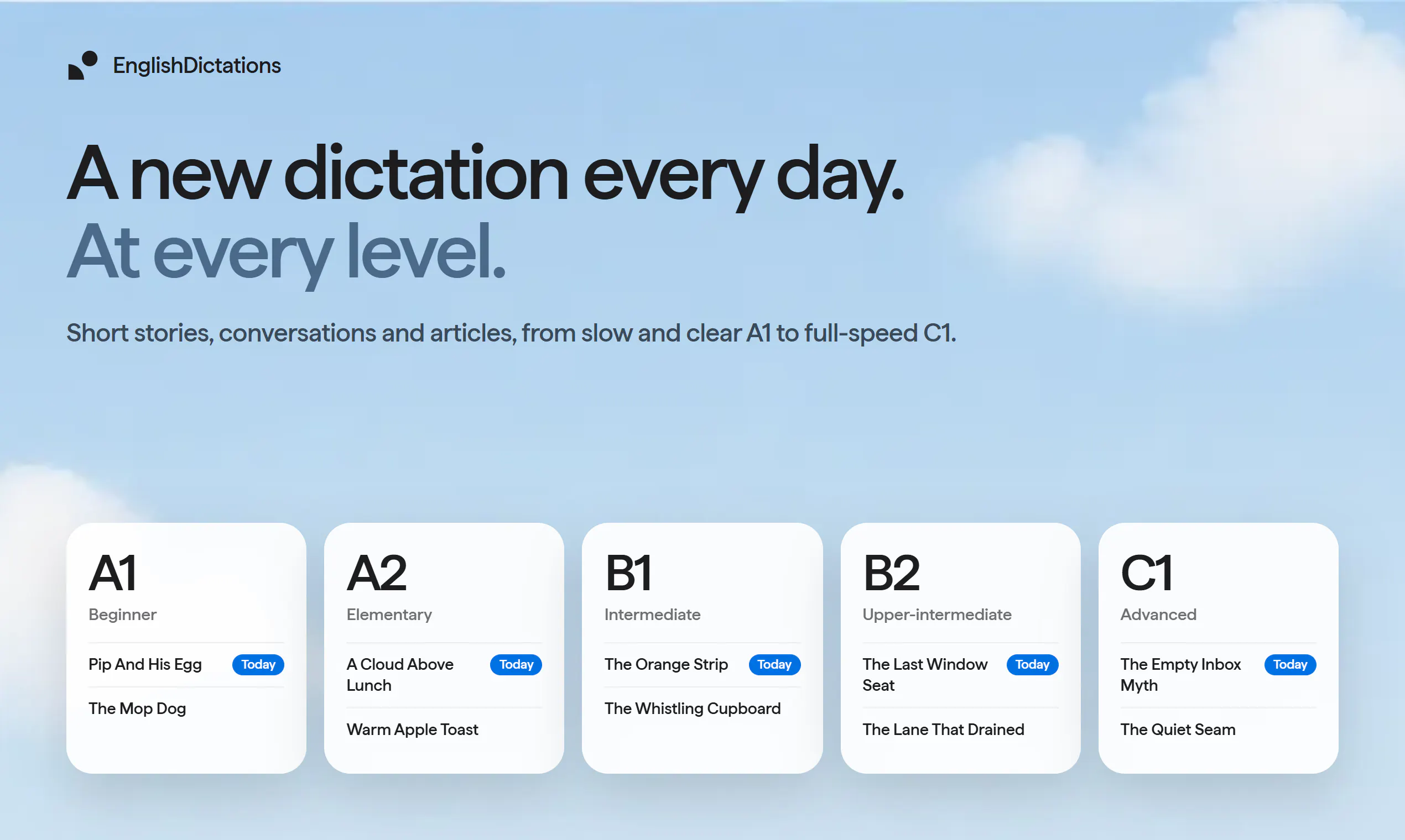 EnglishDictations gallery image