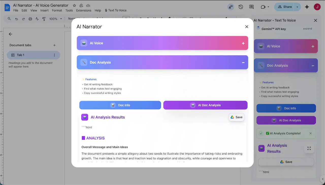 AI Narrator-AI voice generator 截图 4