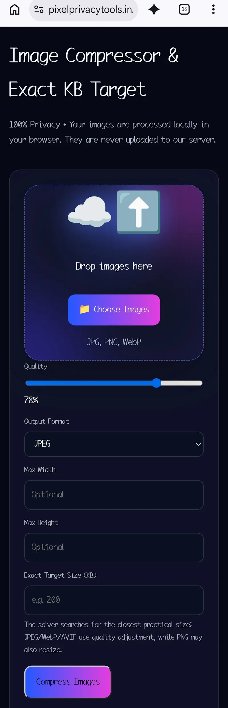PixelPrivacy Tools screenshot 4
