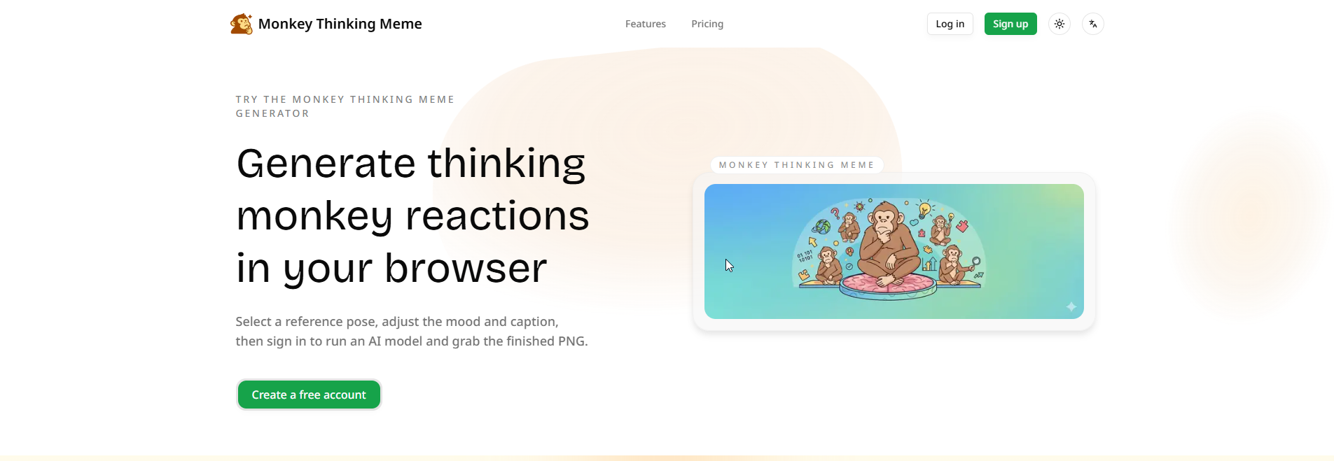 Monkey Thinking Meme gallery image