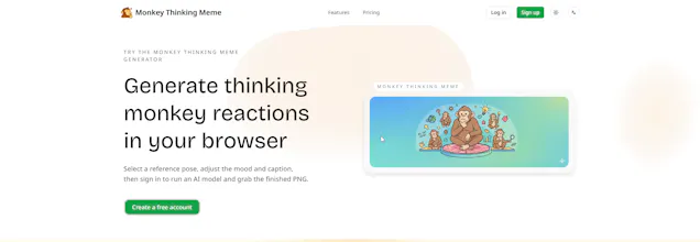 Monkey Thinking Meme gallery image
