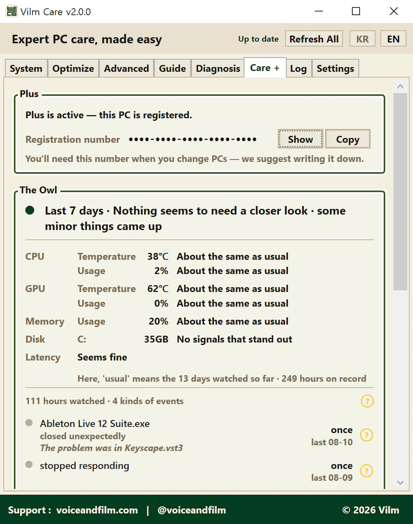 Vilm Care screenshot 7