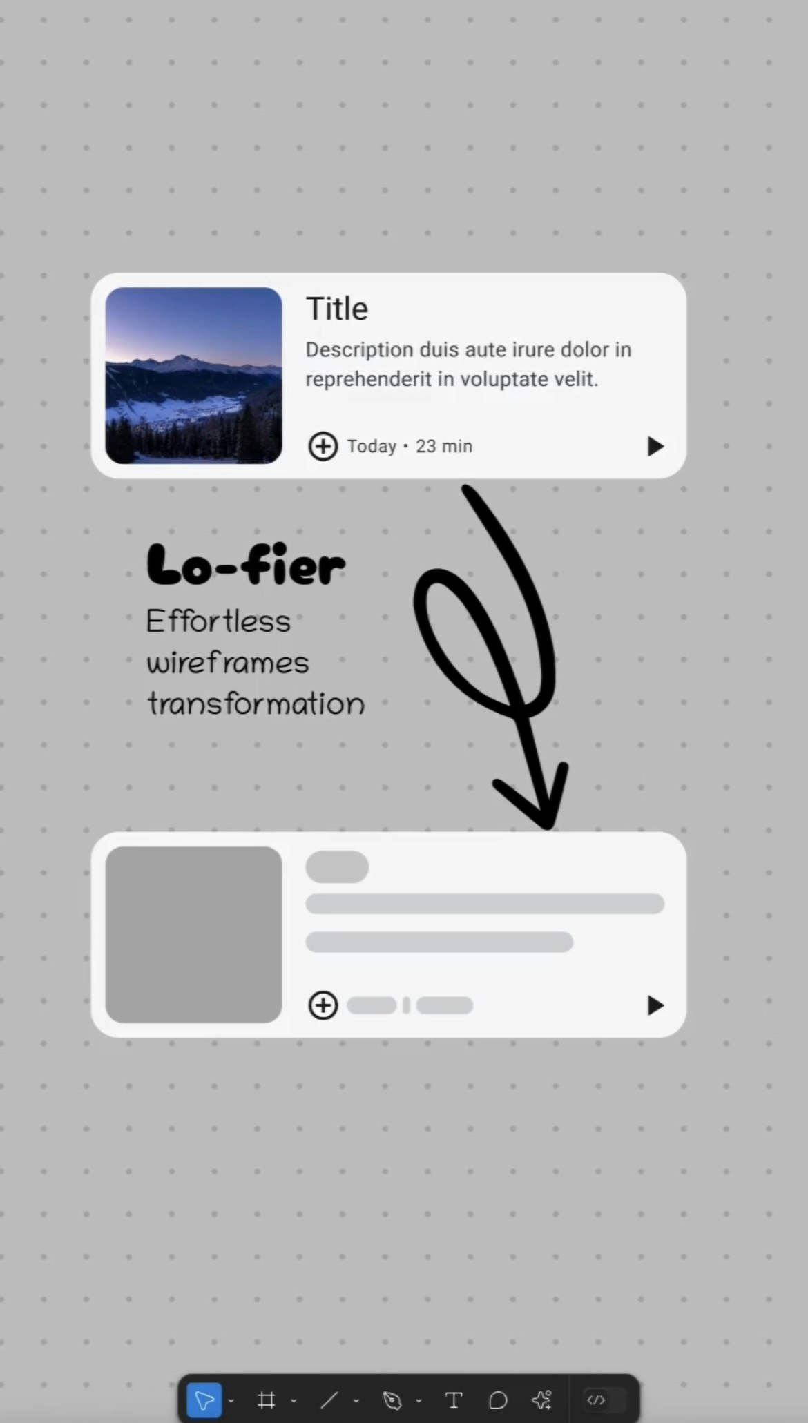 Lo-Fier | convert to... logo