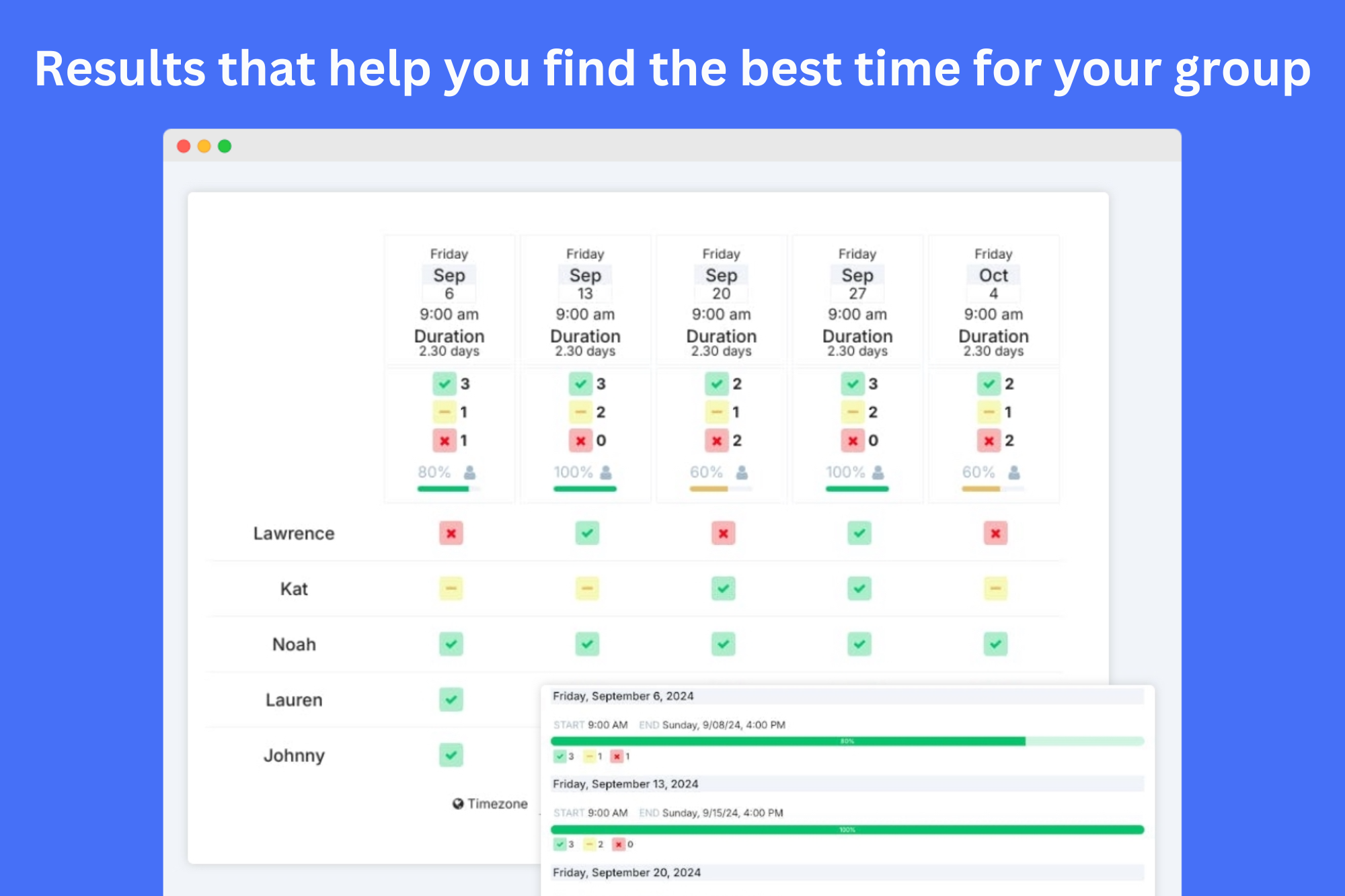 TallyCal gallery image