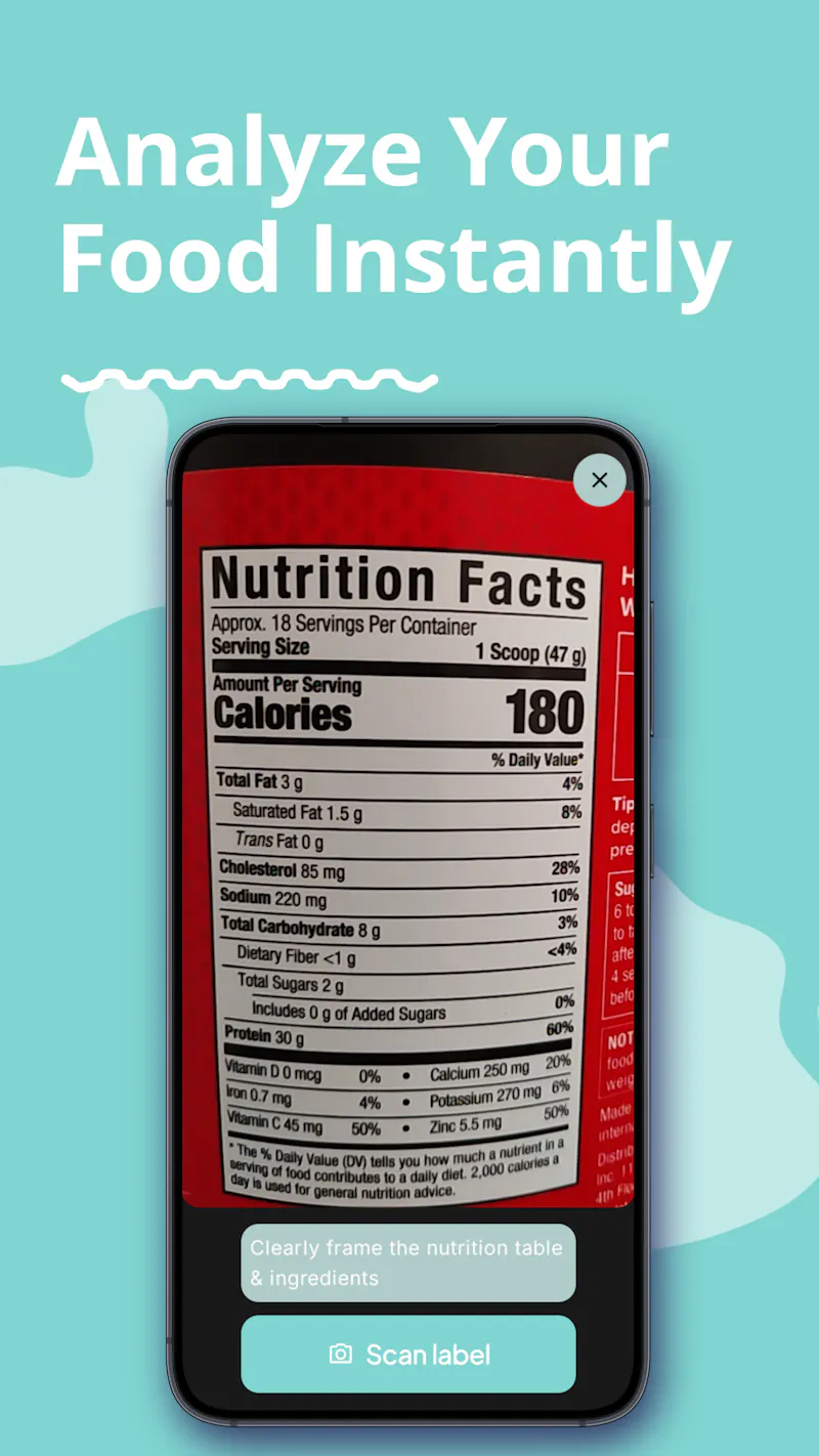 Worth Scan - AI Food Analysis screenshot 1