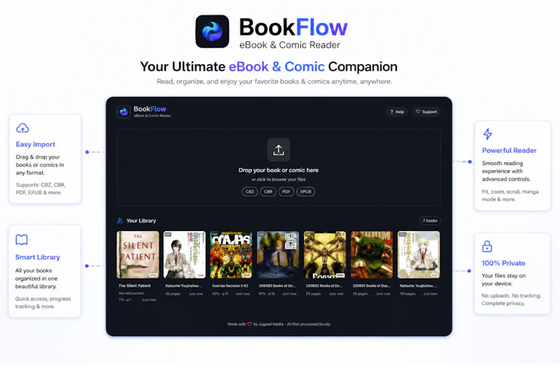 BookFlow screenshot 2