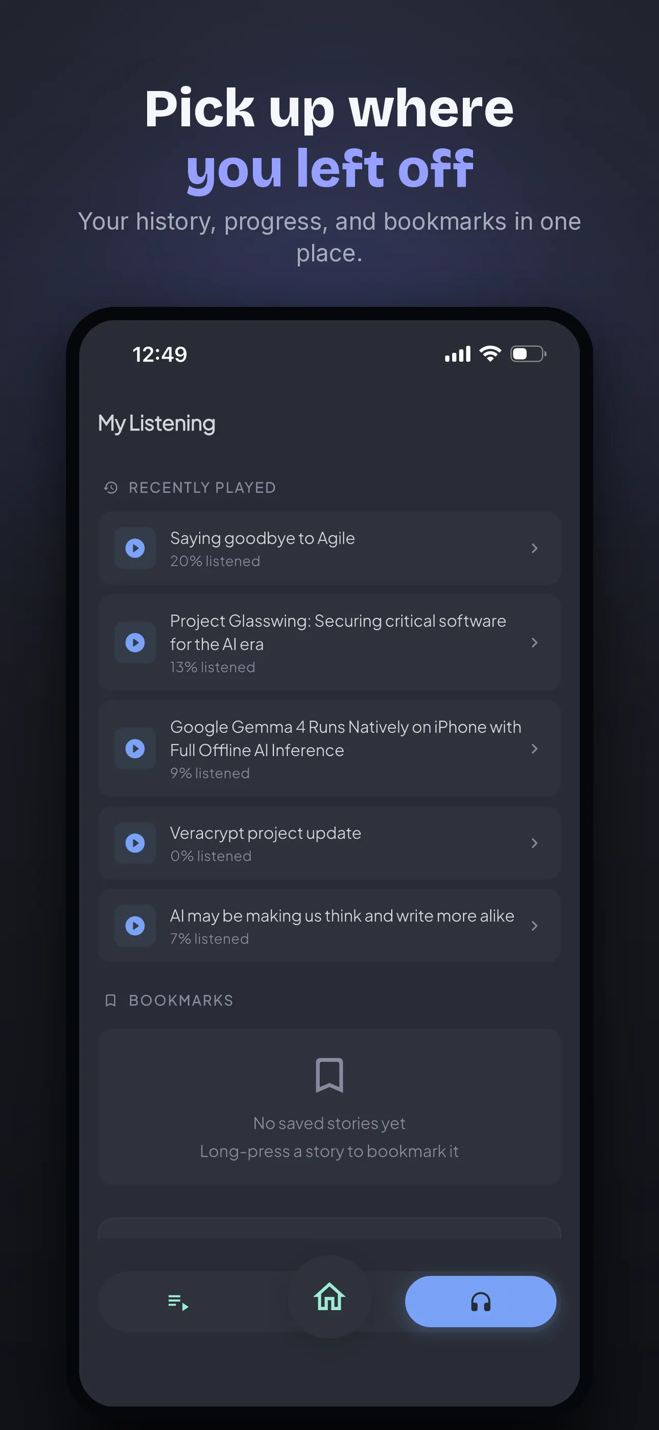 HN Listen gallery image