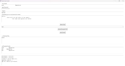Bulk Email Sender gallery image