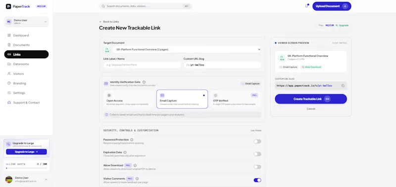 PaperTrack screenshot 4