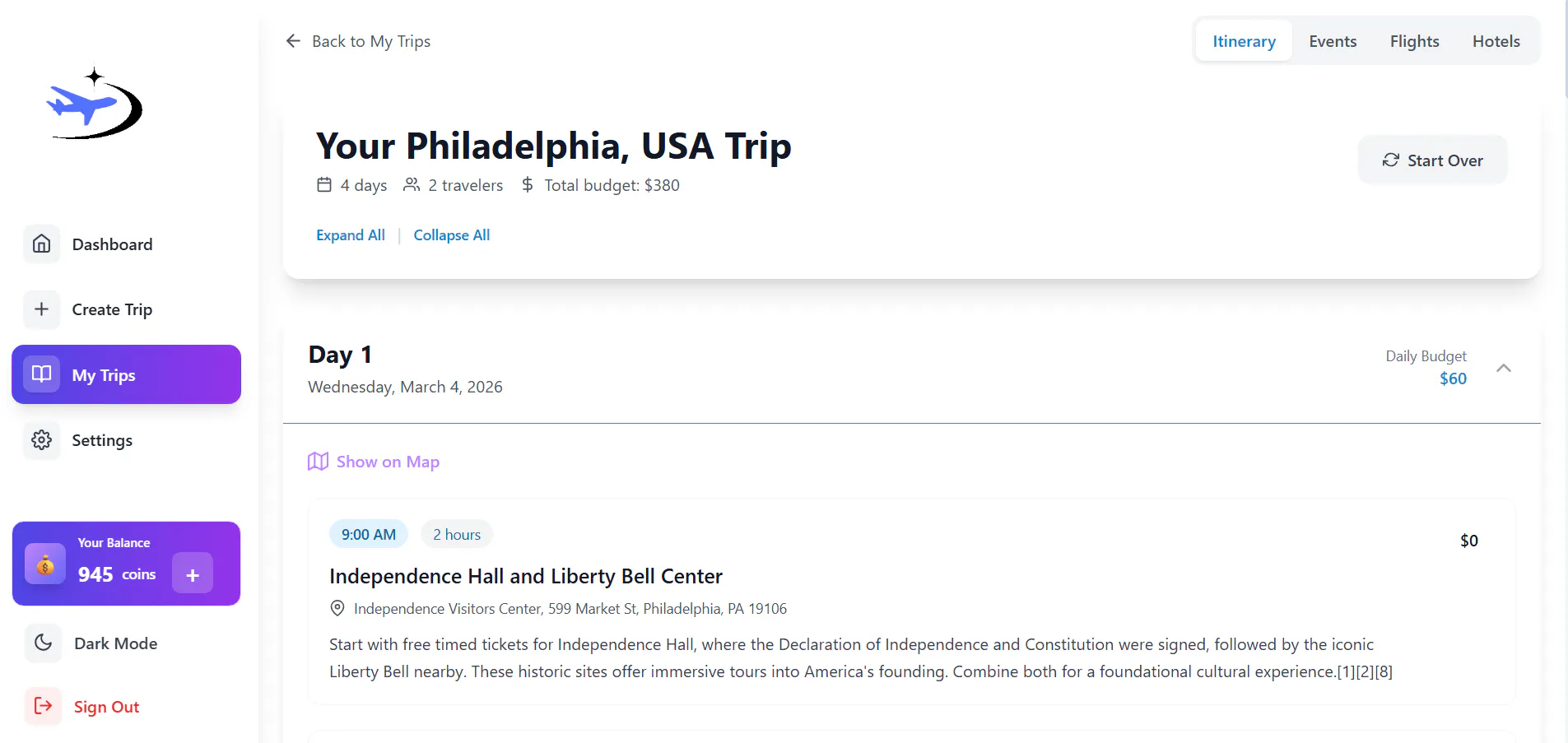 Tourify gallery image