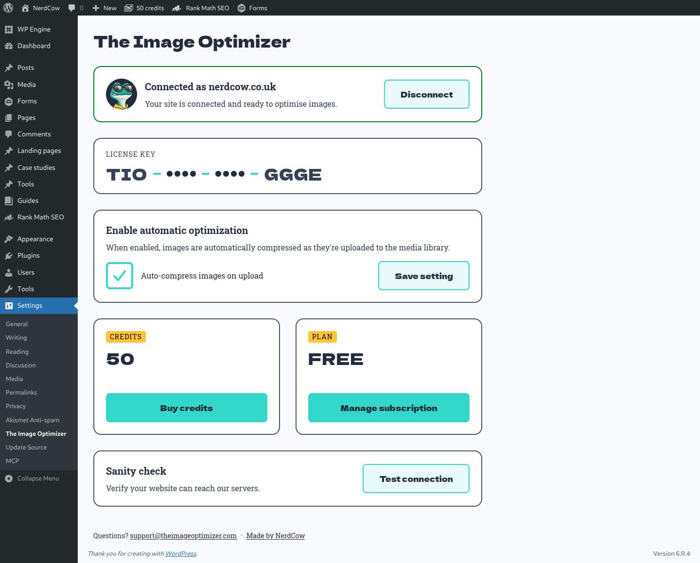 The Image Optimizer gallery image