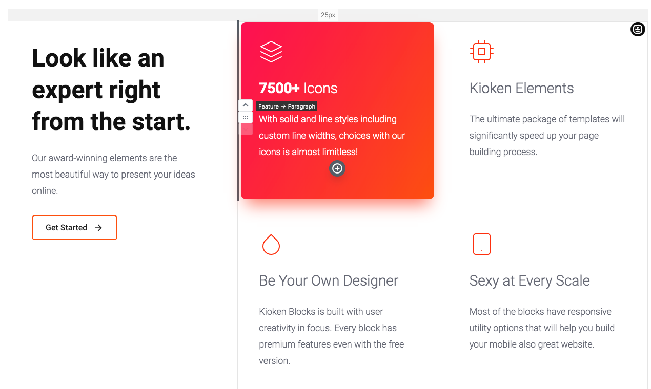 Kioken Blocks for WordPress Gutenberg gallery image
