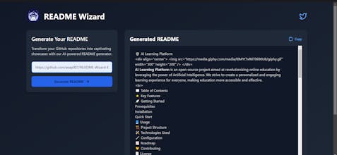 README Wizard gallery image