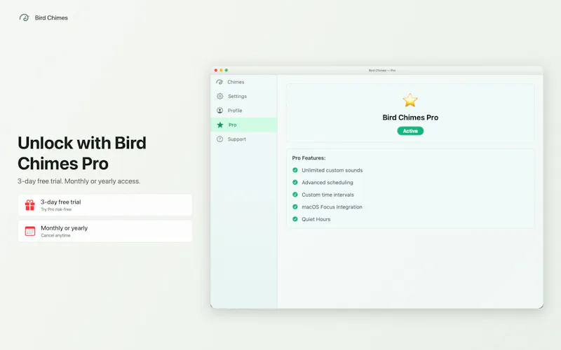 Bird Chimes screenshot 4