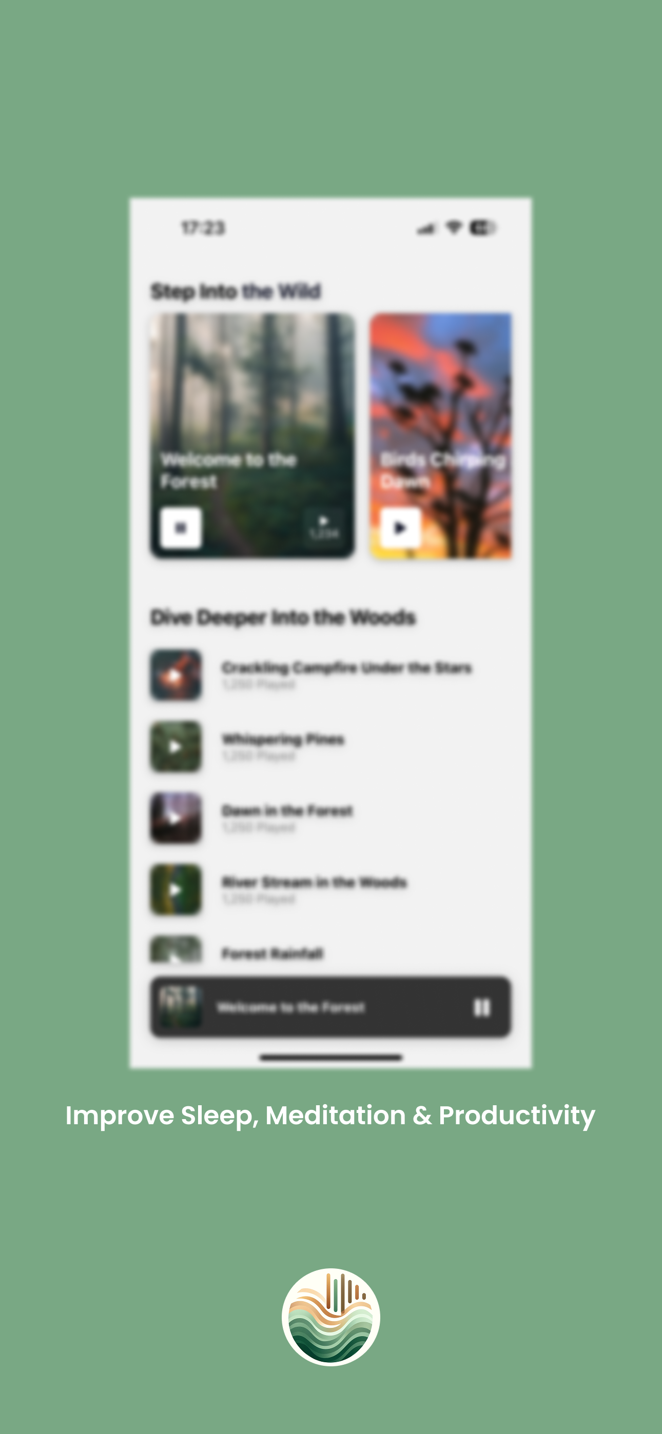 Noize - Forest: Relax, Focus & Drapping With Nature Sounds media 2