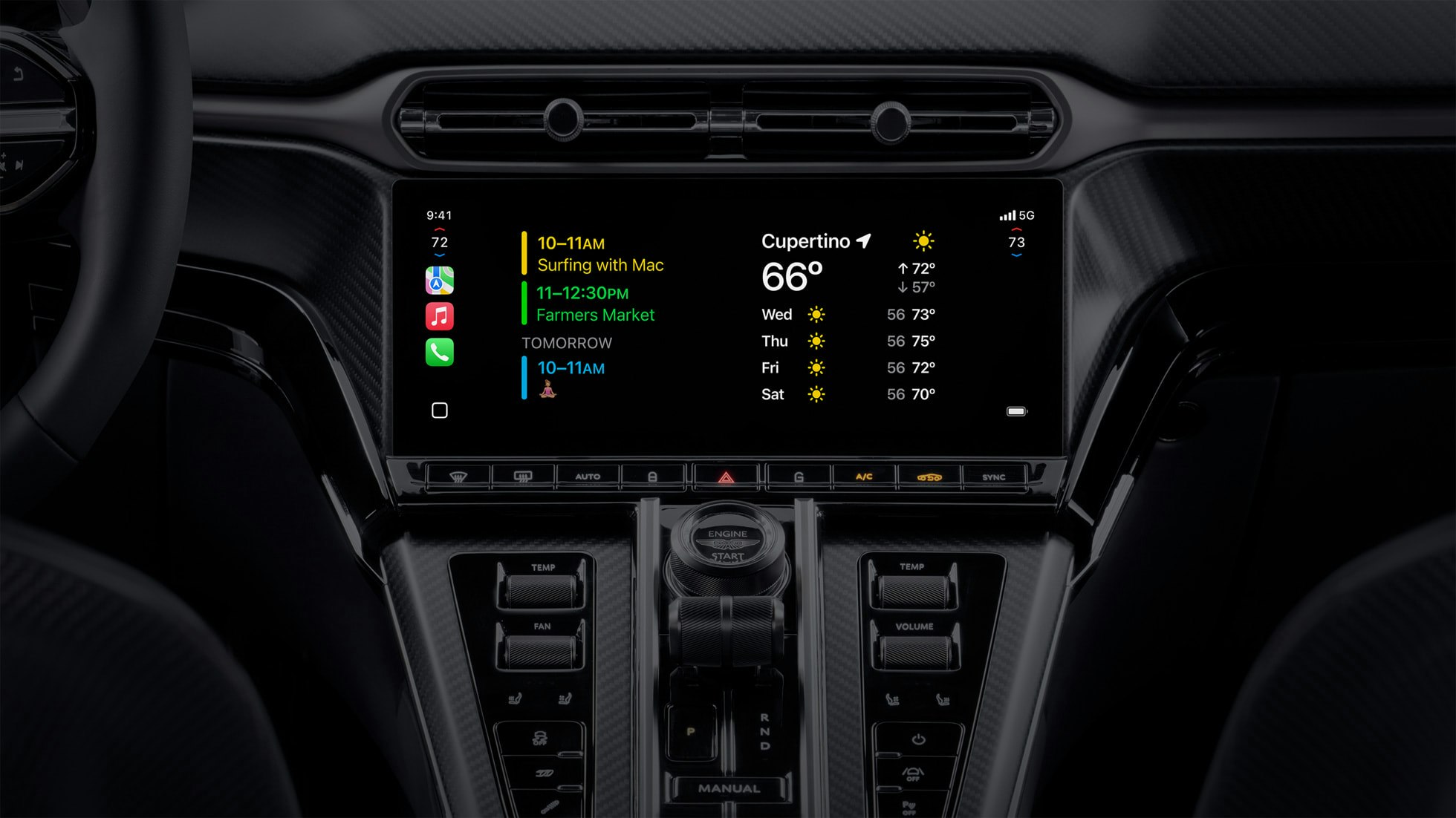 CarPlay Ultra media 3