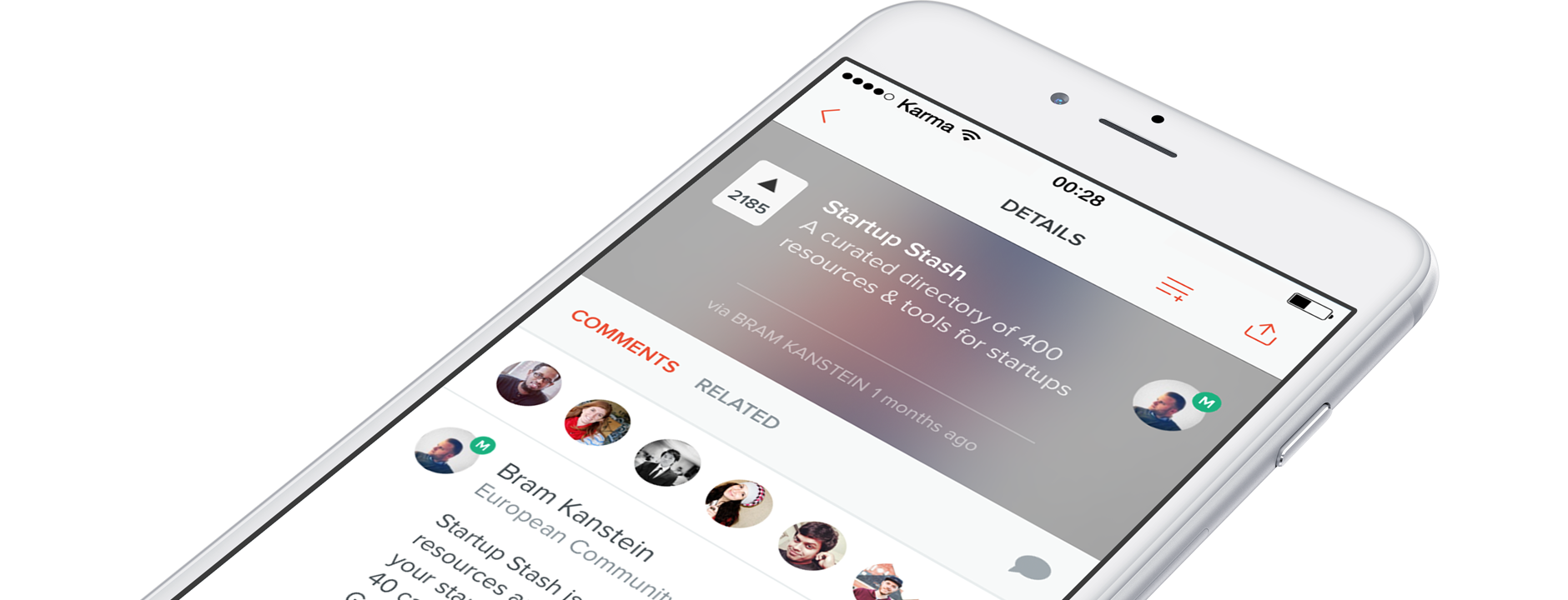 Product Hunt 2.0 for iOS
