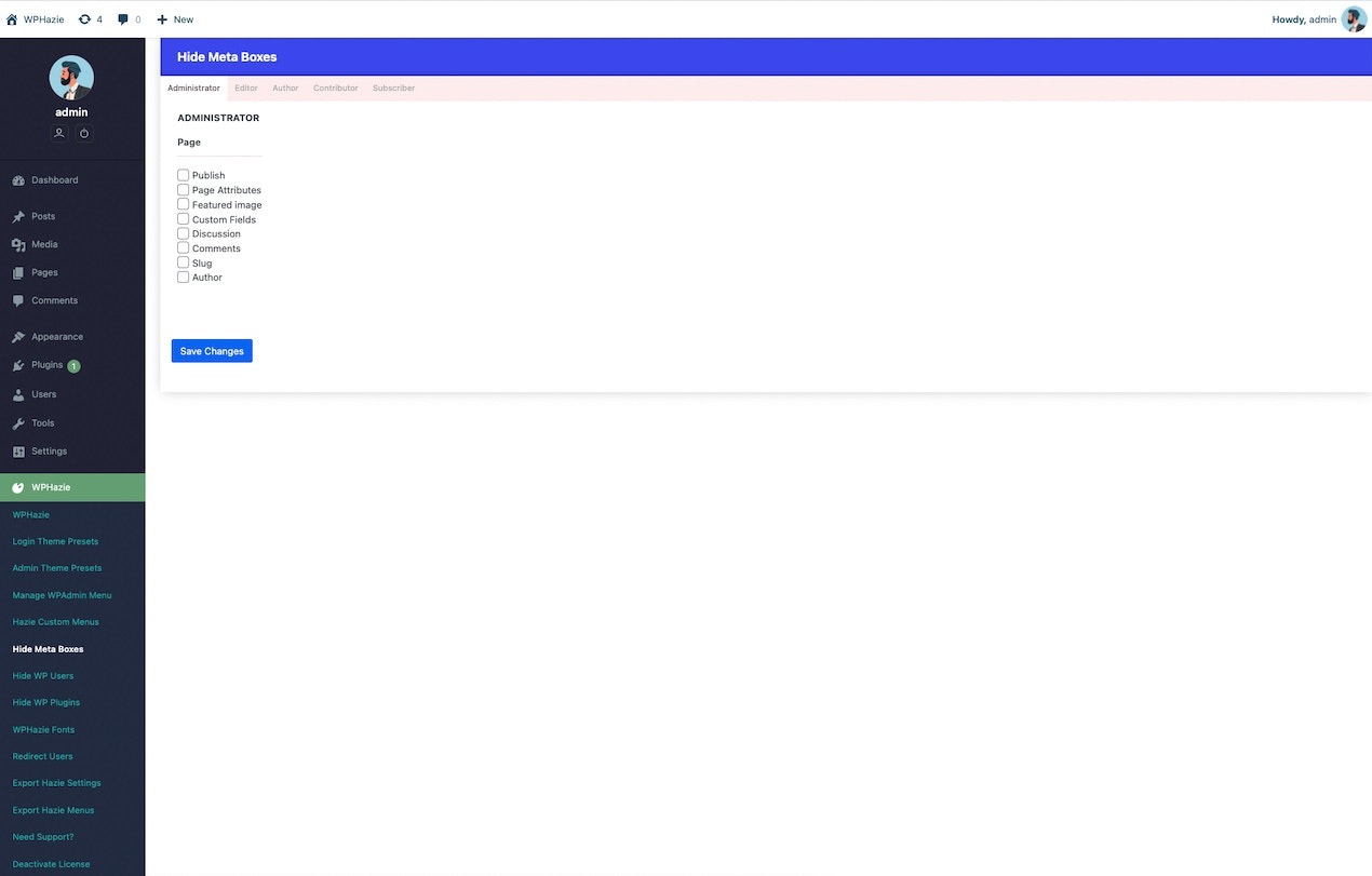 WPHAZIE WordPress Label nhãn hiệu thương hiệu media 4