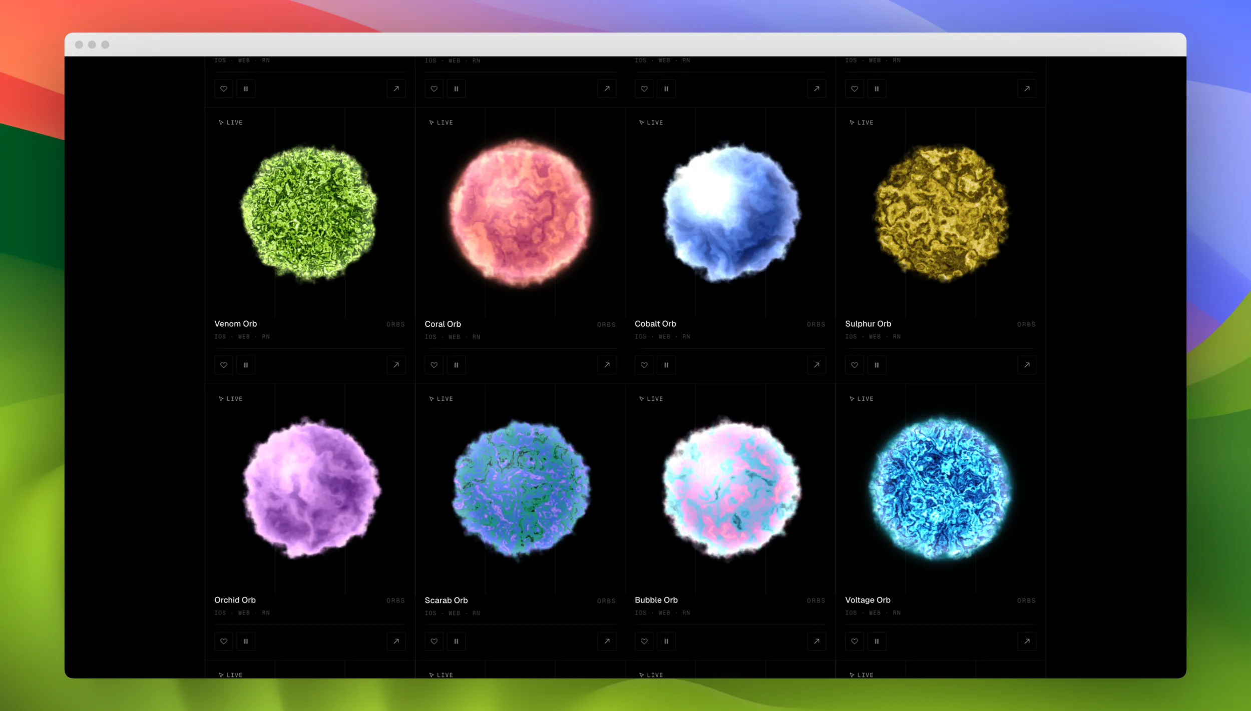 OpenShaderLibrary gallery image
