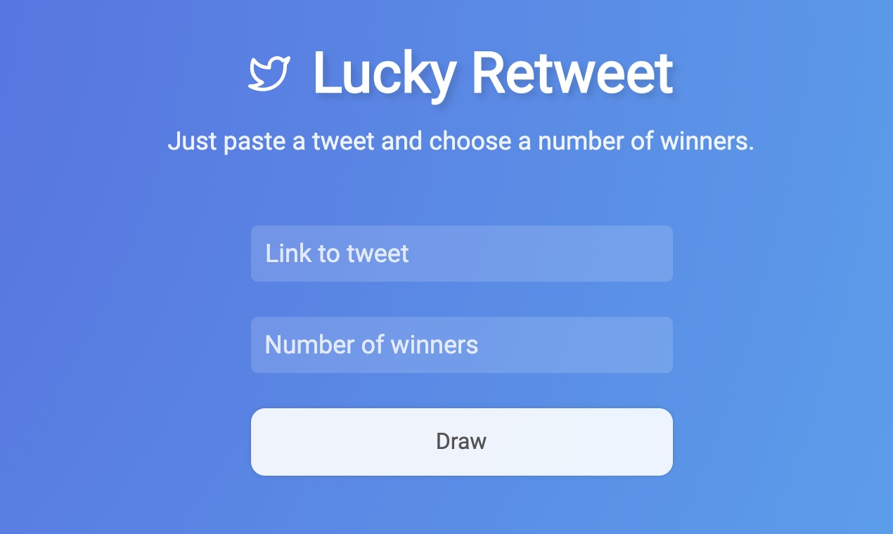 Lucky Retweet Image