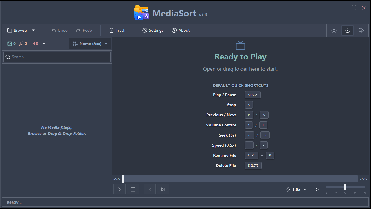 MediaSort - Screenshot 2 showing product features and functionality