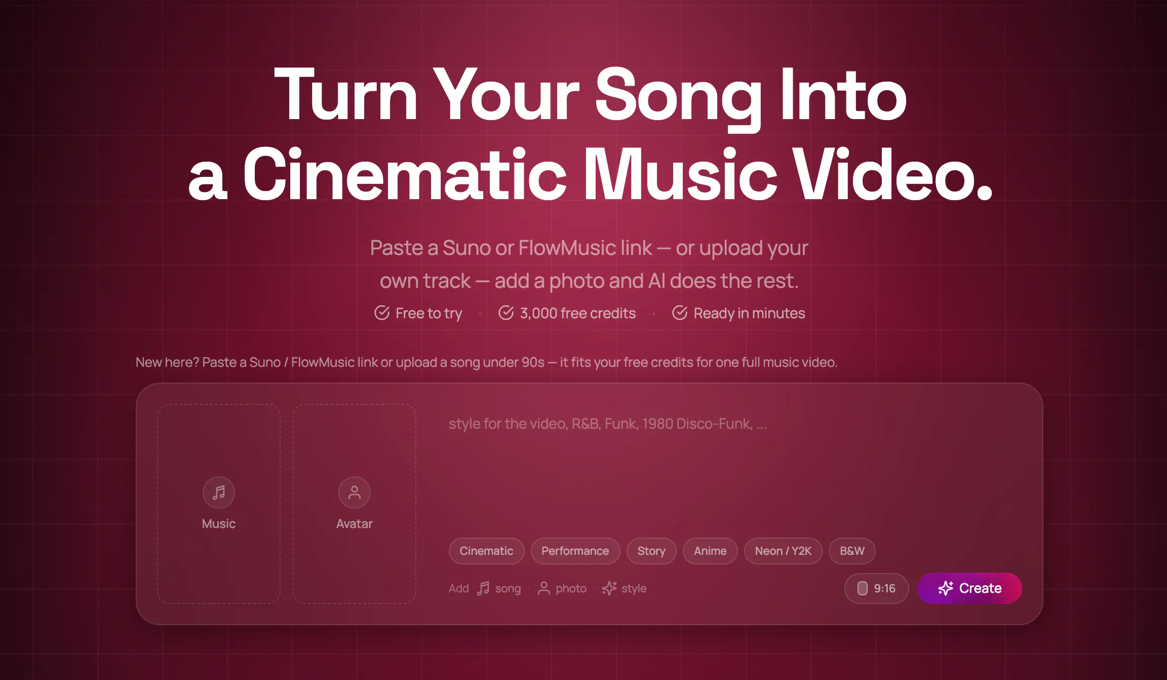 AI Music Video Generator gallery image
