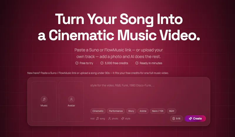 AI Music Video Generator screenshot 2