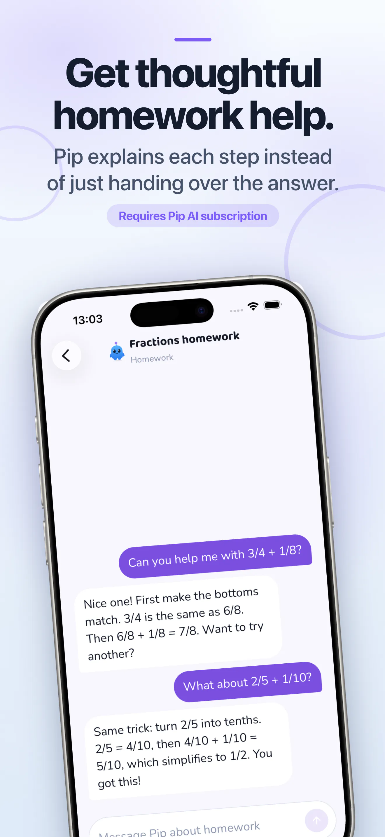 Pip: Family AI Chat gallery image