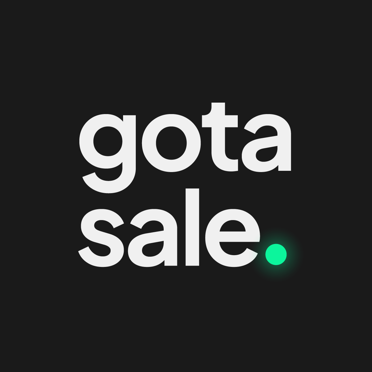 gotasale - E-Commerce Notifications - Product Hunt launch logo and brand identity