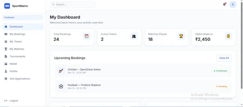 Sports software. screenshot 10