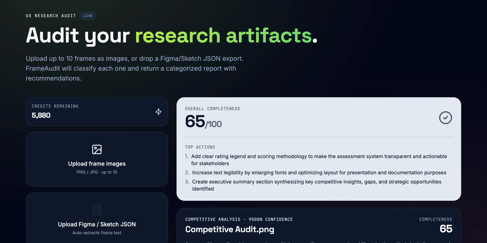 Design Audit Lens gallery image