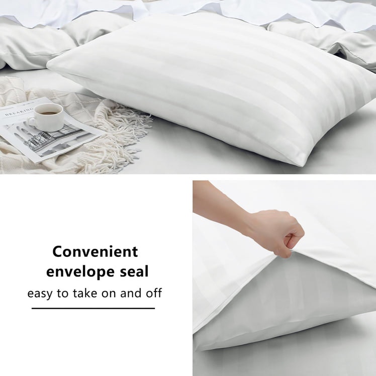 4PC Stripe Bedding Complete Set gallery image