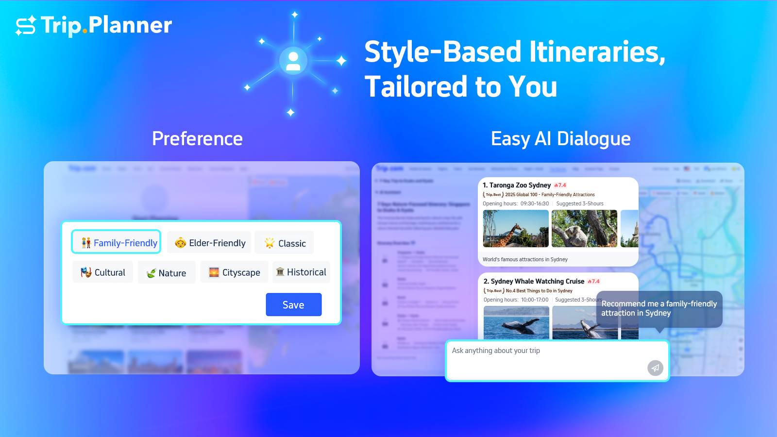 وسائط Trip.planner - All-In-One AI Hub لتخطيط السفر الأذكى والأسرع 2