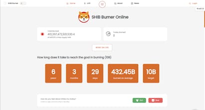 SHIB.GURU burner tracker gallery image