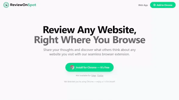 Review On Spot gallery image