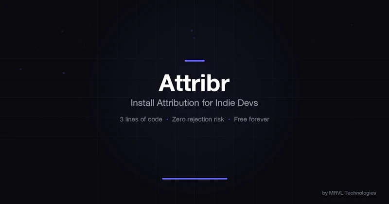 Attribr:SDK Attribution Tool for Apps screenshot 1