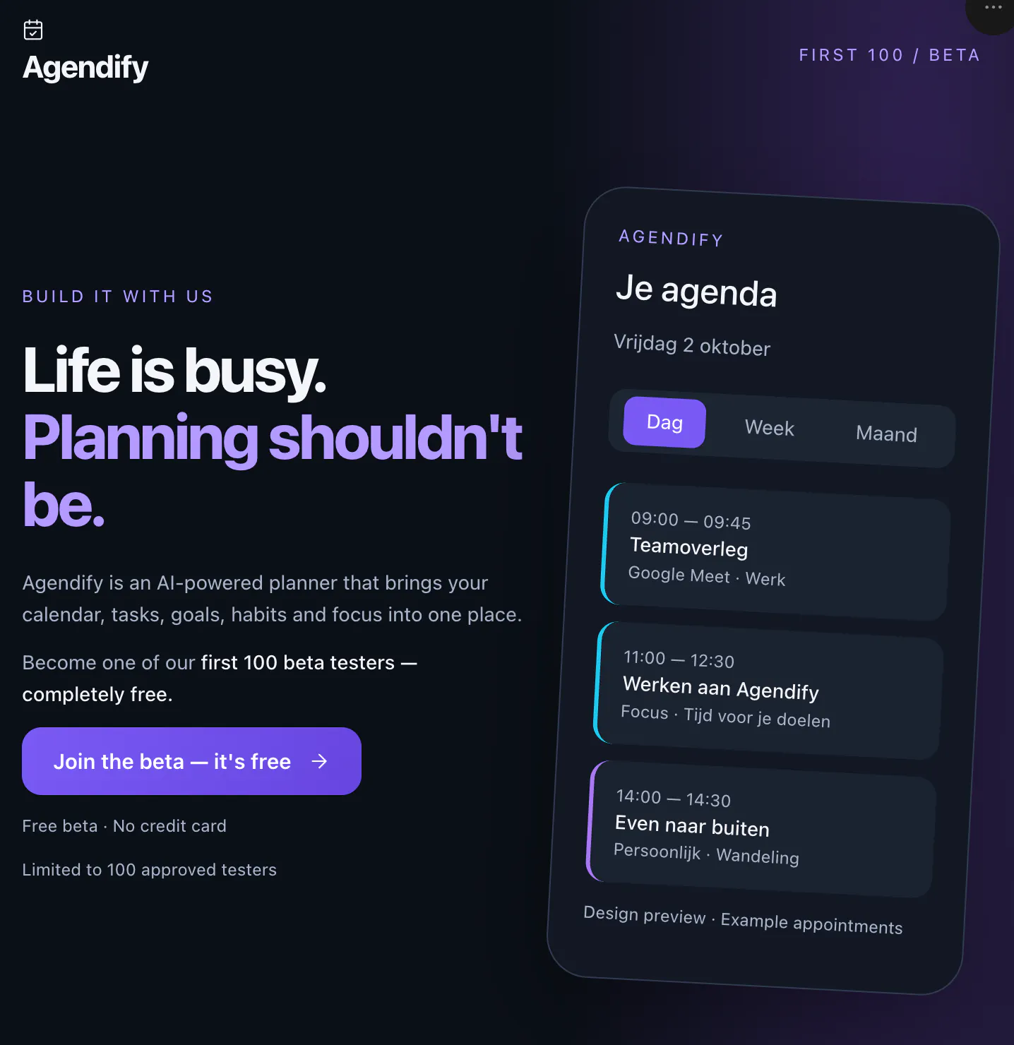 Agendify gallery image