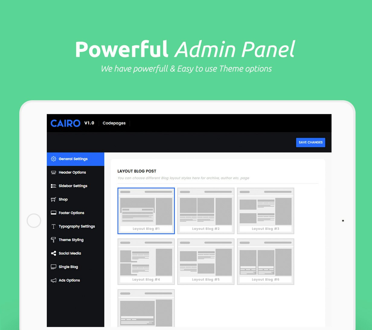 Cairo - Glossy News, Magazine, Blog WordPress Theme gallery image