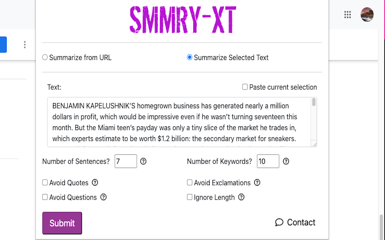 SmMry-ext - Vat snel elk artikel op internet samen media 3