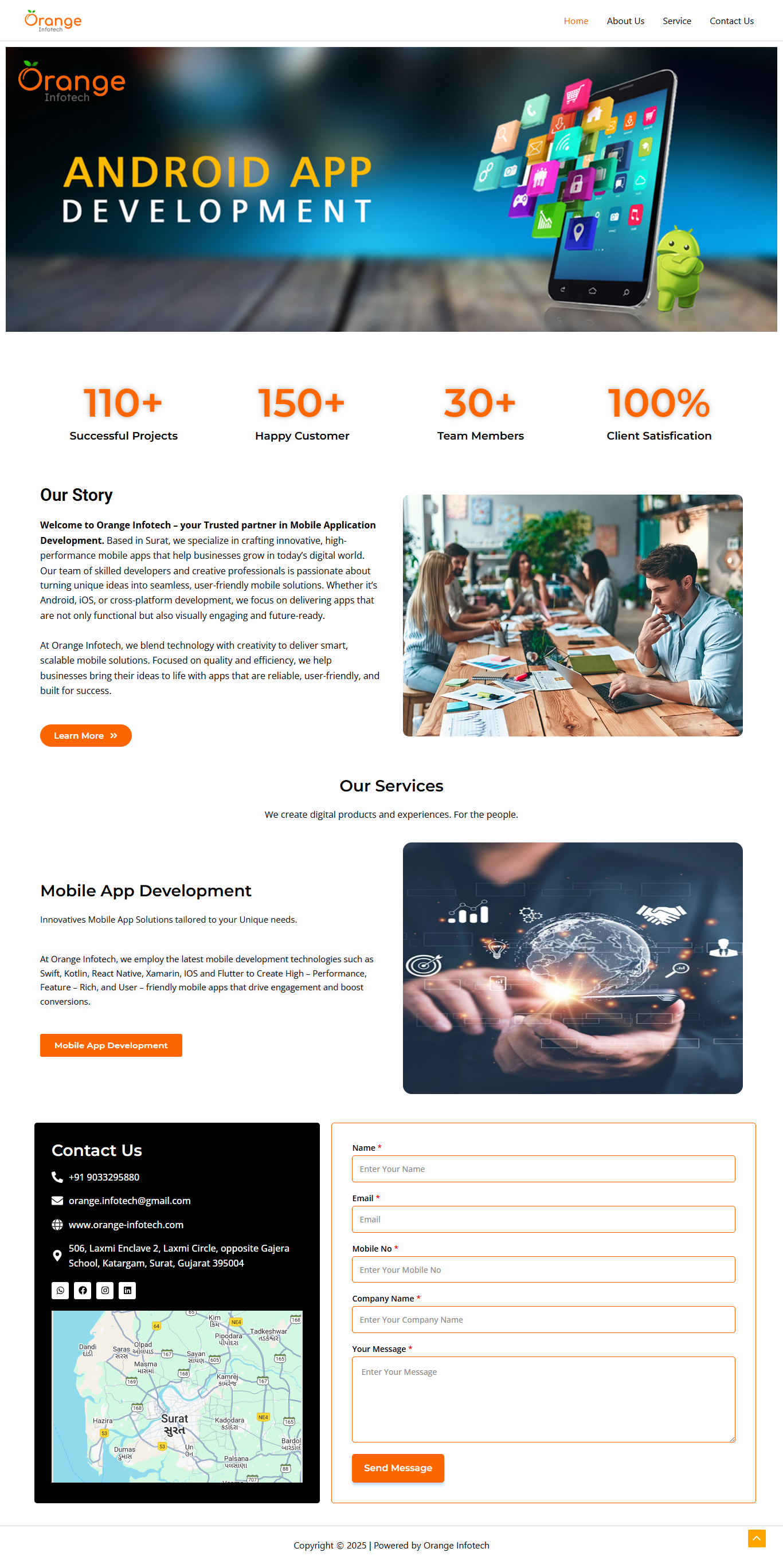 Orange Infotech |Sviluppatori di app mobili media 1