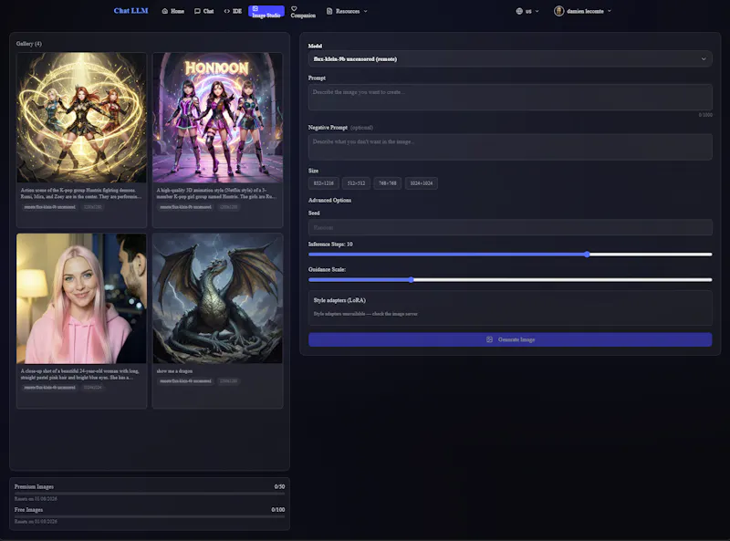 Chat LLM screenshot 3