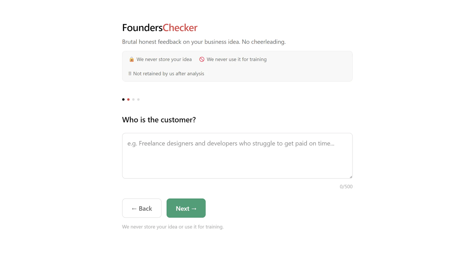 FoundersChecker screenshot 4