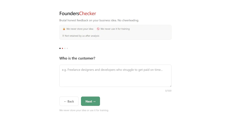 FoundersChecker screenshot 4