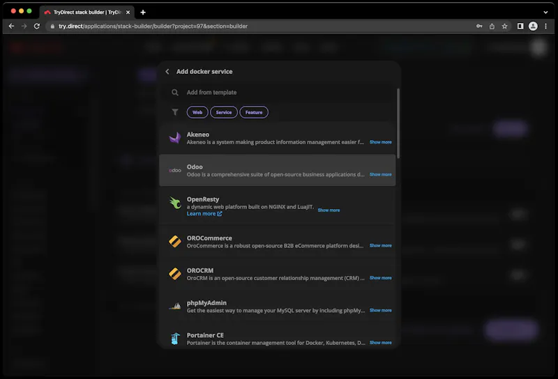 TryDirect screenshot 3