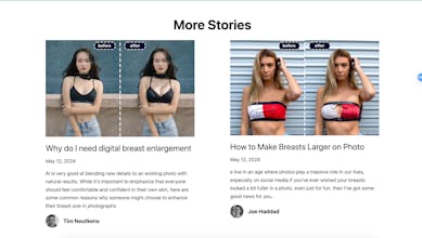 Big Breasts AI gallery image